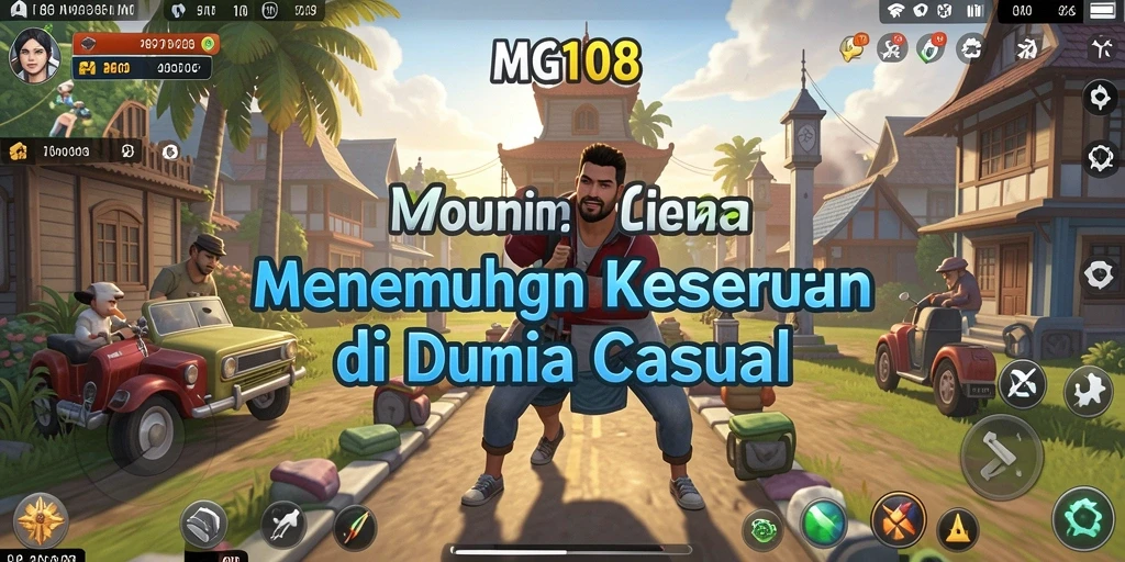 Tampilan gameplay yang seru dan mengasyikkan dari MG108.