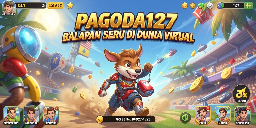 Gameplay seru dan balapan mendebarkan di PAGODA127.